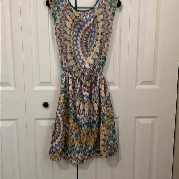 Geometric pattern dress - Picture 5 of 7